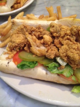 Started our trip off right with an Alligator Po Boy at Le Bayou off of Bourbon Street
